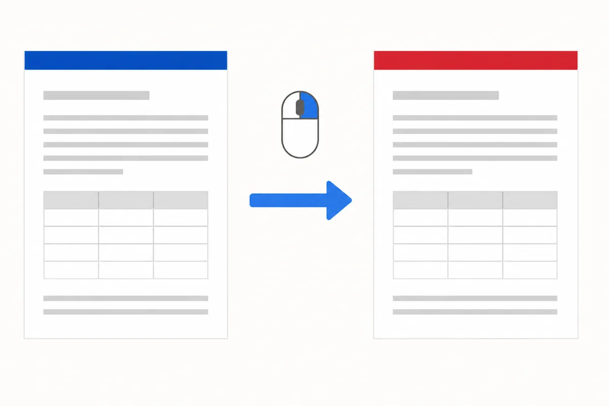 한글 파일 → PDF, Shift+우클릭 한 번이면 끝