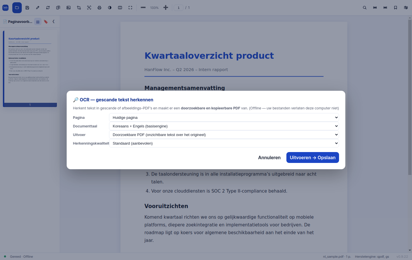 Nauwkeurige OCR voor gescande documenten