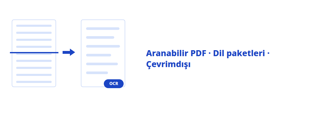Yüksek doğruluklu OCR (eklenti)